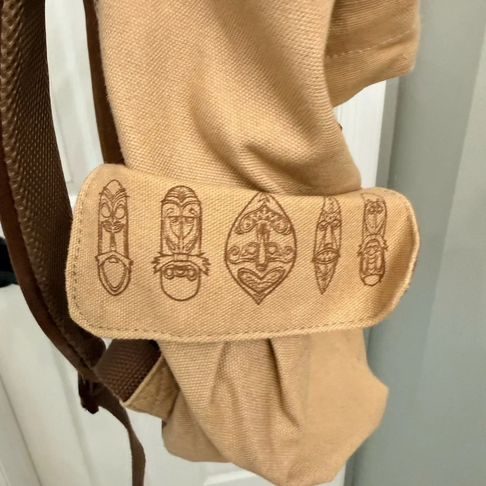 Disney Parks Jungle Cruise Skipper Backpack Canvas Adventureland Bag Rare - Picture 6 of 7